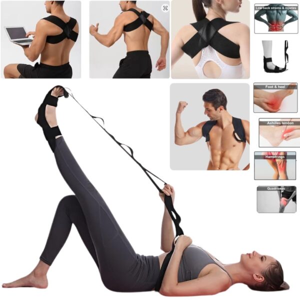Combo (Correction Belt+Stretching Strap)